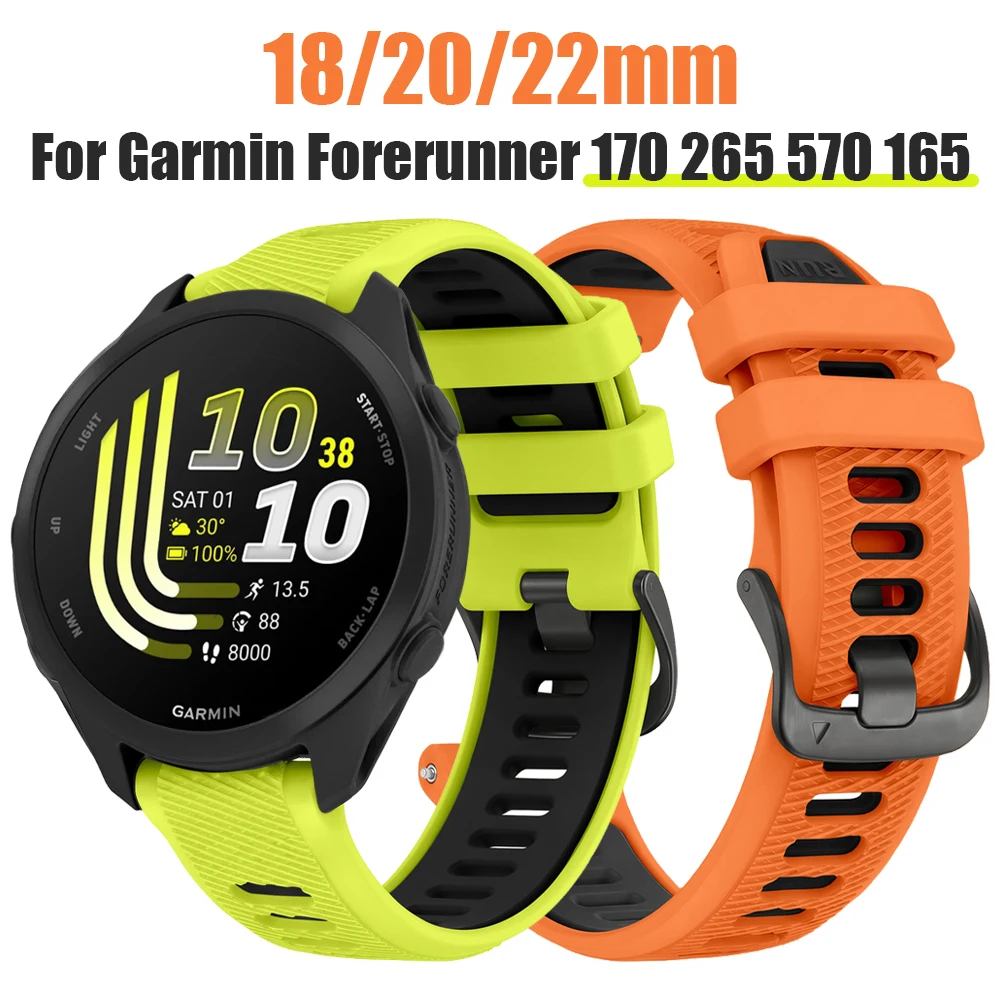 Versatile Sport Silicone Strap – Multiple Sizes Available