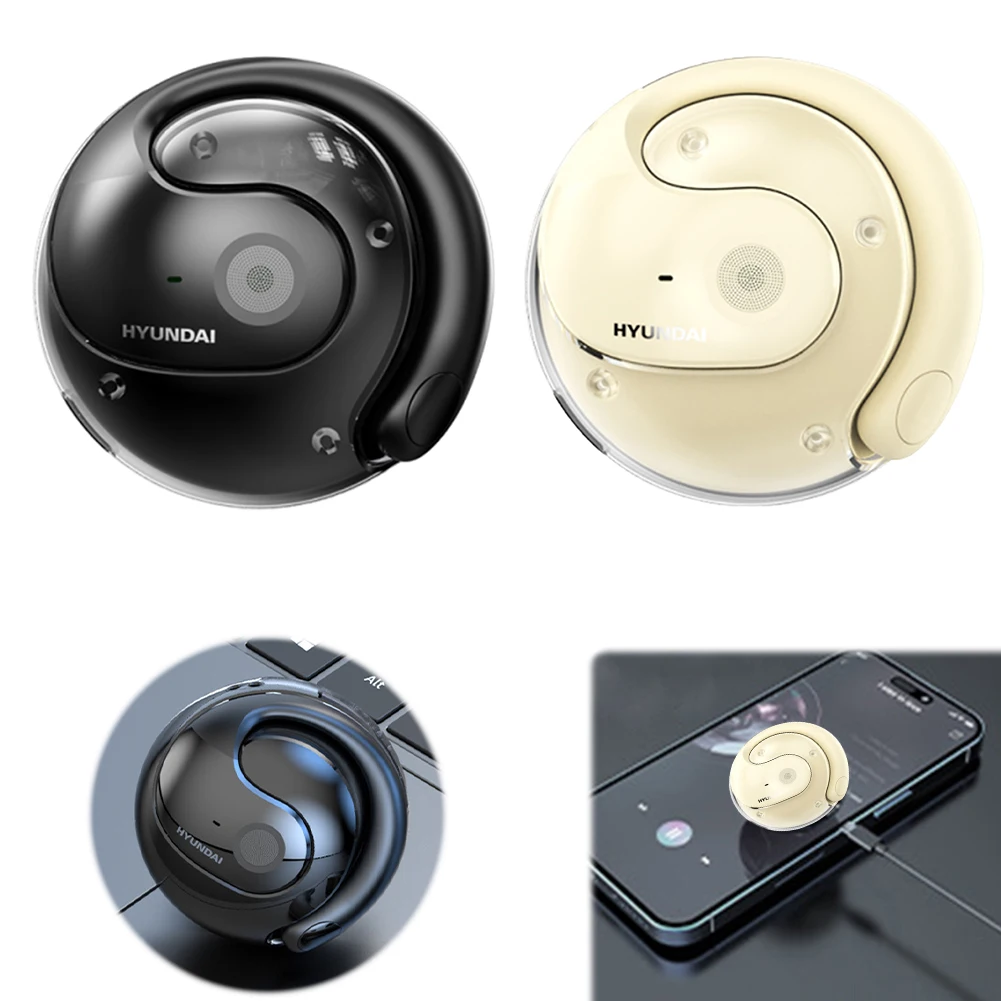 Translator Earbuds Language Translator Translator Earphones Translation Headset Type-C Charging Wireless Open-Ear for Travelers
