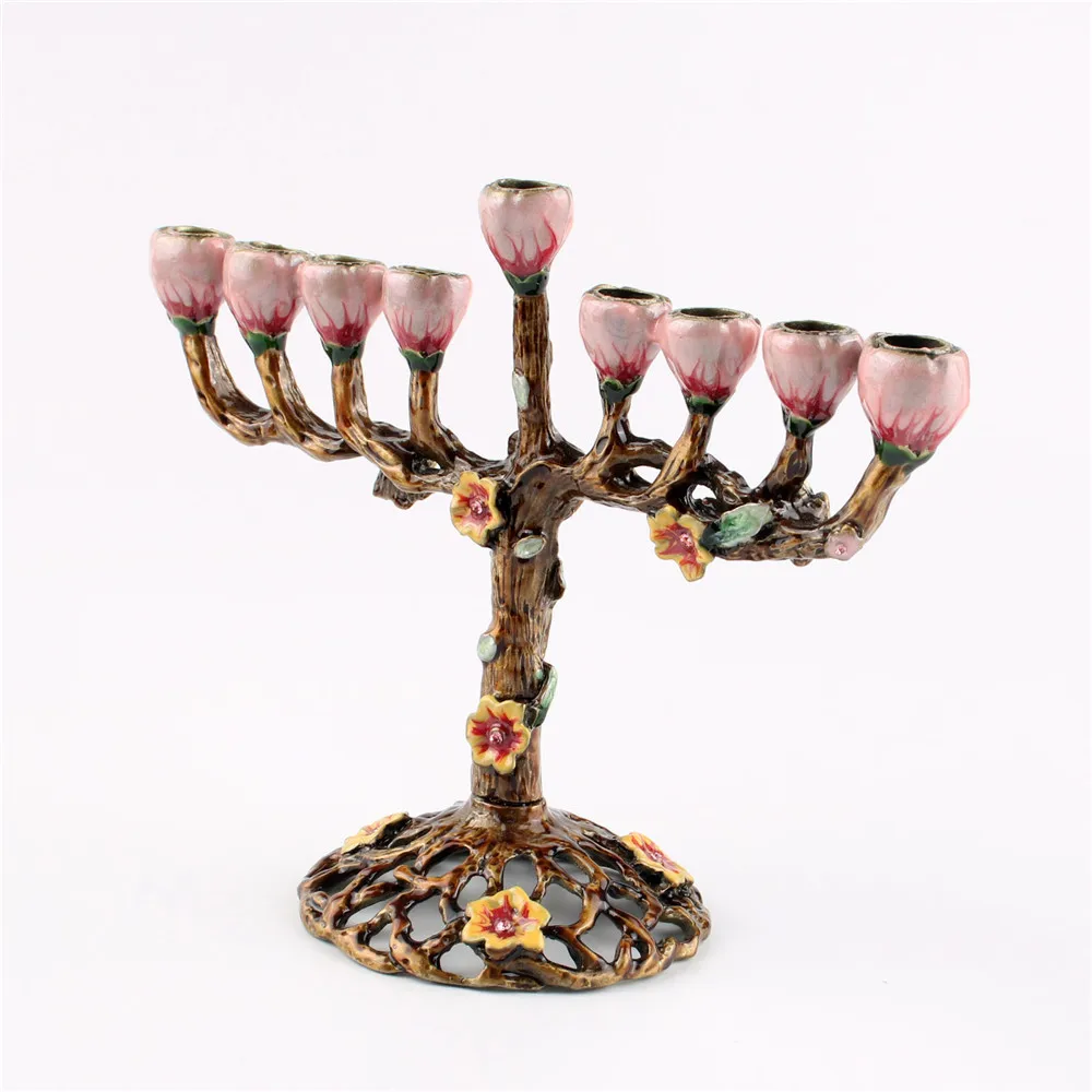 ݼ ĵ Ȧ Hanukkah Menorah Candelabra  ׸  д Ȩ ׸ Ƽ  Candleholder 