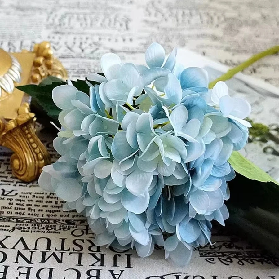 Artificial flowers silk hydrangea 1/3pcs wedding decoration bridal accessories home DIY bouquet