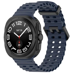 Silicone Sports Strap for 47mm Watch - Soft and Adjustable Bracelet Band for Men and Women (Midnight Blue)