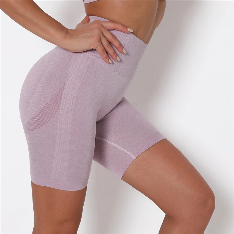 Women Shorts Yoga Gym Shorts Seamless Gym Push Up Fitness Sports High Waist Workout Cycling Sports Clothes