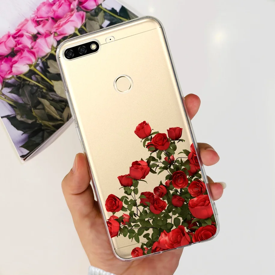 Cute Cartoon Clear Phone Case - Silicone Back Cover