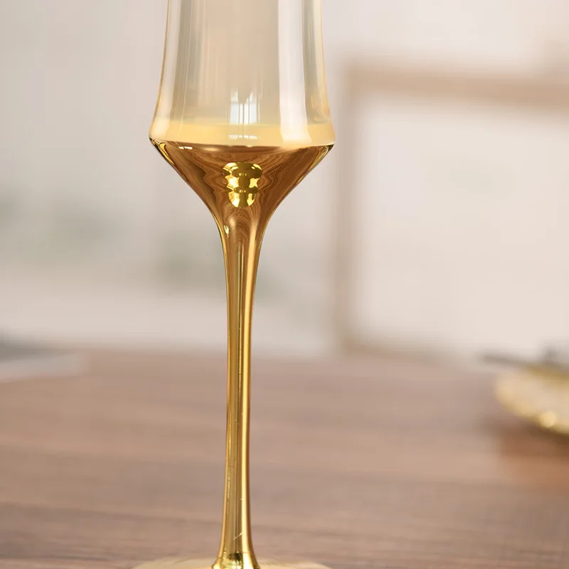 champagne glass red wine pair goblet wedding gift shot glasses set copas de cristal de colores cocktail glass