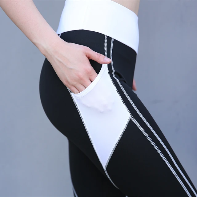 LAPASA Leggings Sportivi Yoga Donna - Pantaloni Lunghi Estivi Vita - Foto 9