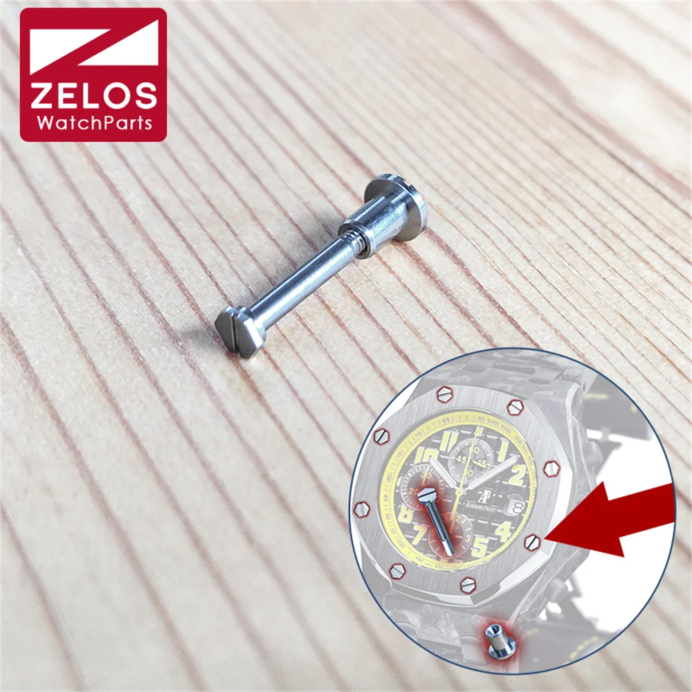 Set Di Viti Posteriori Con Lunetta Per Orologi Per Ap Audemars Piguet Royal Oak Cronografo Offshore Bumble Bee Carbon Ceramic 26176Fo Watch