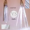 Meteor Shower Rain Lights,11.8inch 8 Tubes Falling Christmas Lights Outdoor Raindrop Lights,Xmas Wedding Tree Holiday Decoration 6