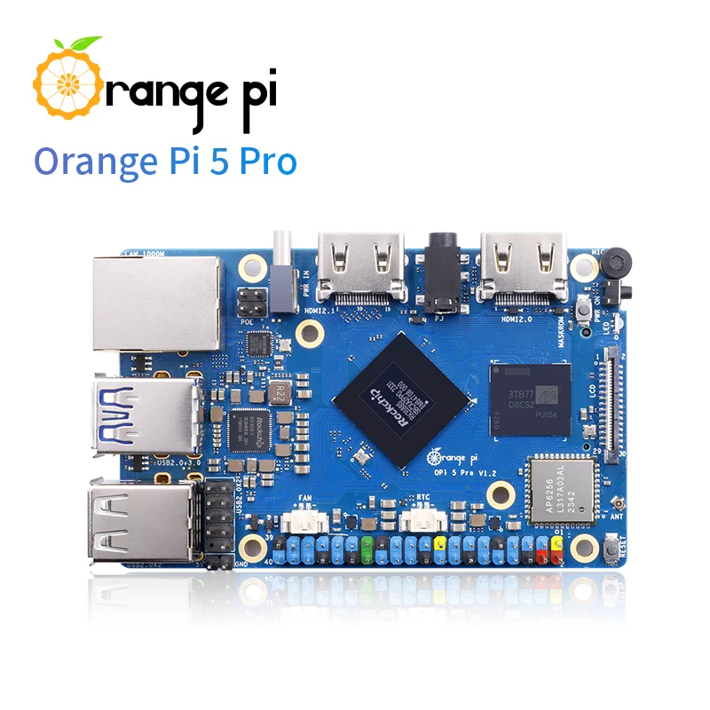 Orange Pi 5 Pro 4GB Ram + 32 GB eMMC Module RK3588S LPDDR5 Orange Pi 5 Pro 4GB Ram + 32 GB eMMC Module RK3588S LPDDR5