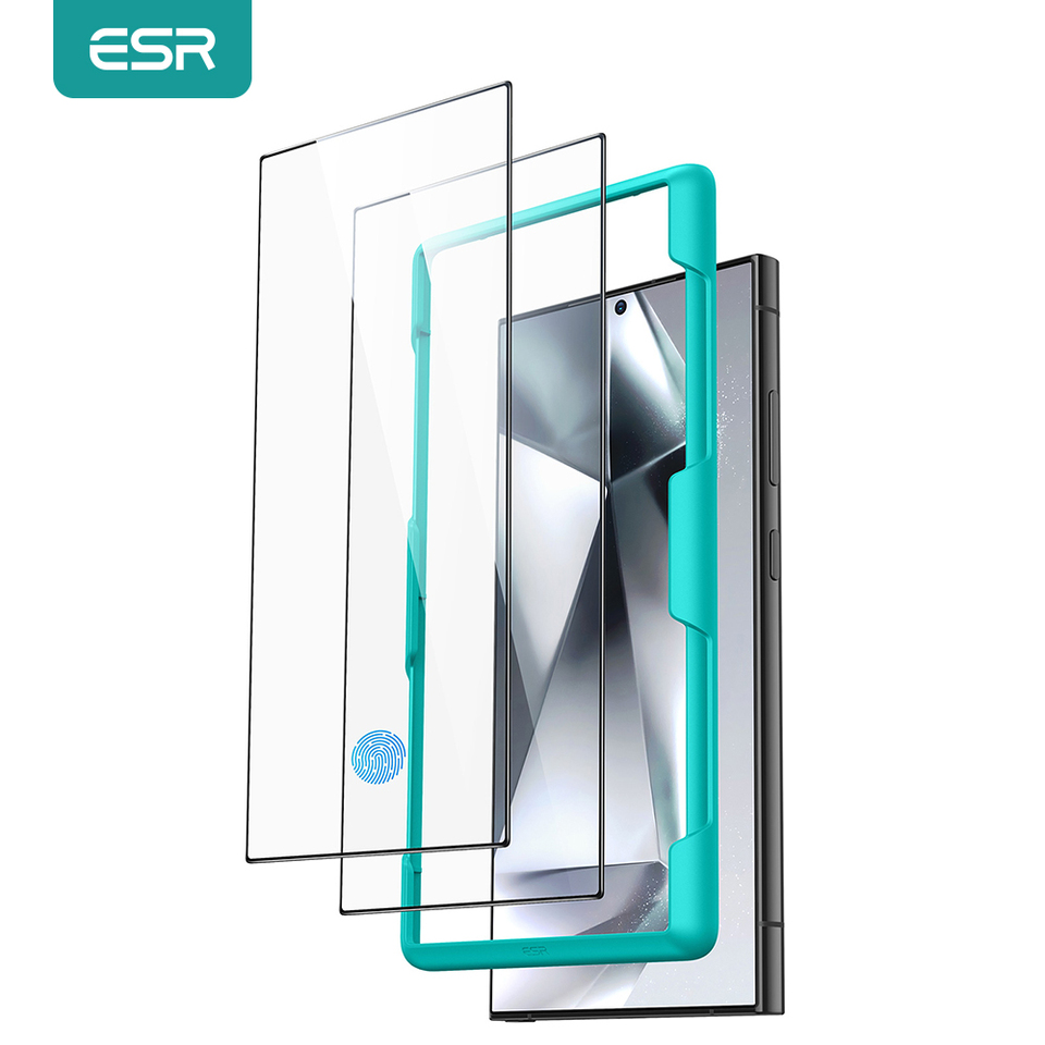 ESR for Samsung S25 Ultra Screen Protector for Galaxy S24 Ultra S23 Ultra 9H Full Coverage Tempered Glass Privacy/HD Clear Film