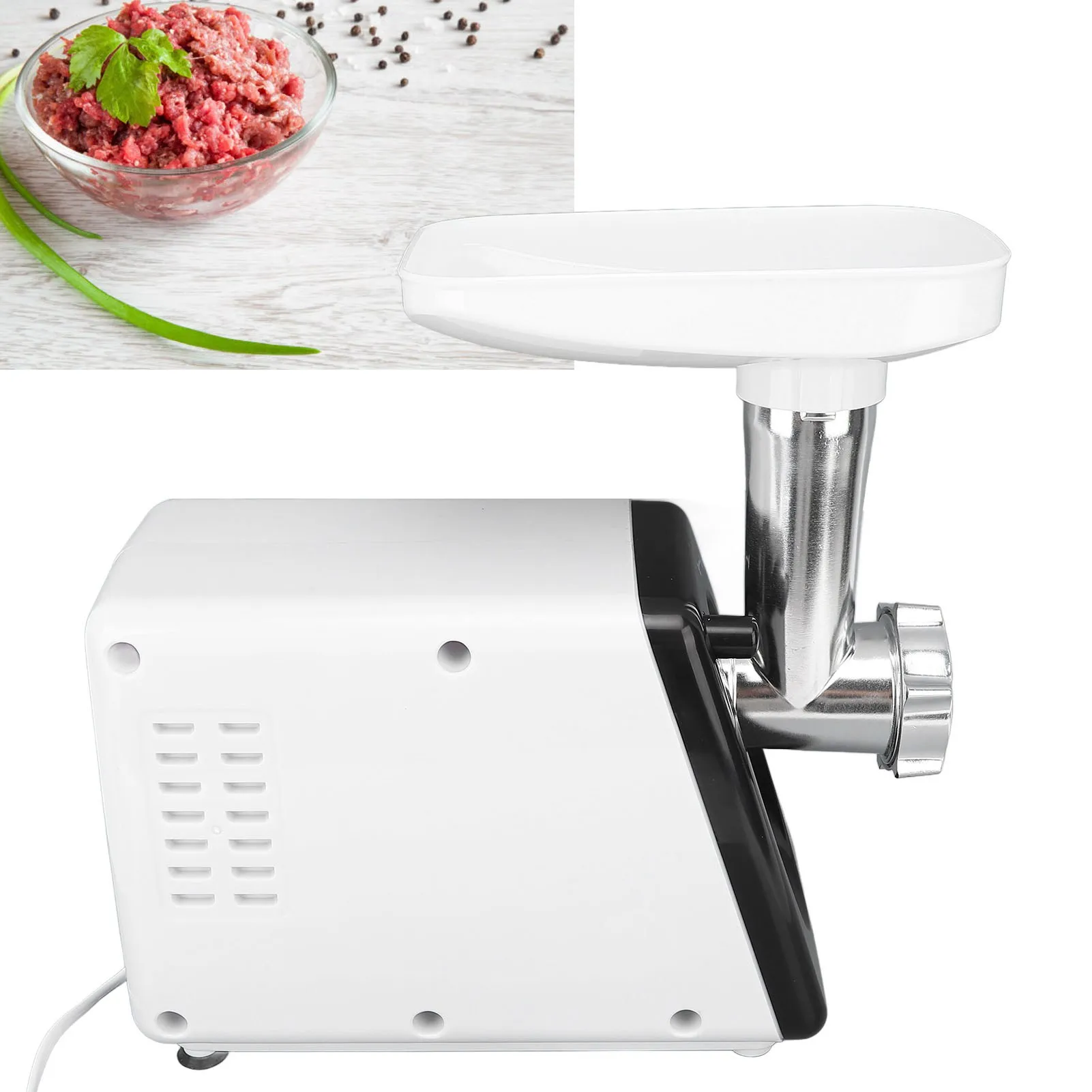 2500W Electric Meat Grinder Multifunction Detachable Sausage Stuffer Maker Food Grinder for Kitchen Home Use 6