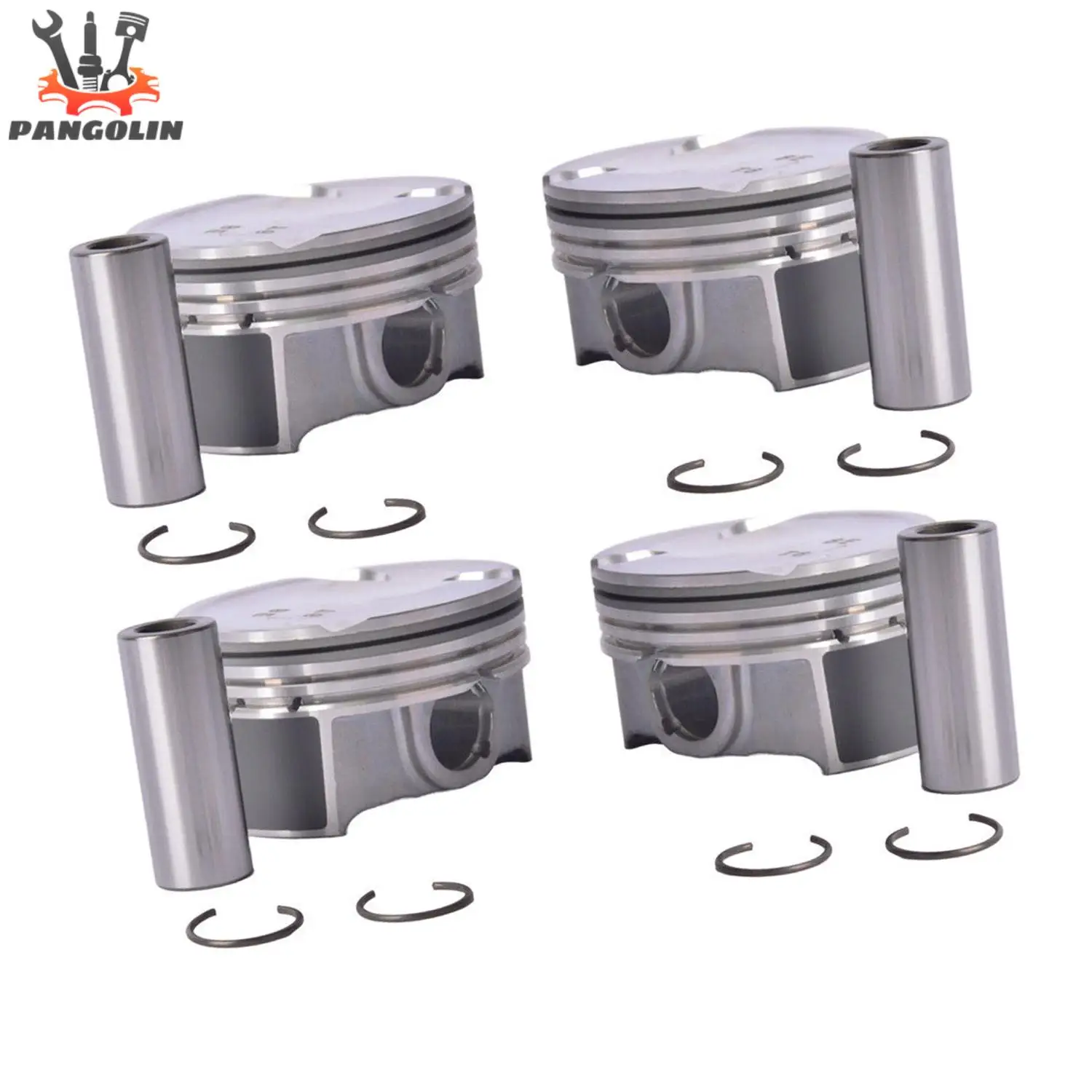 4pcs Pistons & Pins 234102G400 234102G400 Fits for Hyundai Sonata Kia