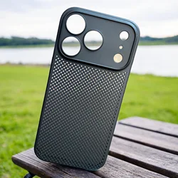 Ultra - Thin Slim Cooling Case with Heat Dissipation and Full Camera Protection - iPhone 18 Pro Max (Black)