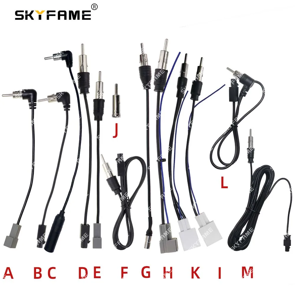 Car Radio Antenna Converter Adapter Car Wire Cable Adapter Car Stereo Accessories For Car Multimedia