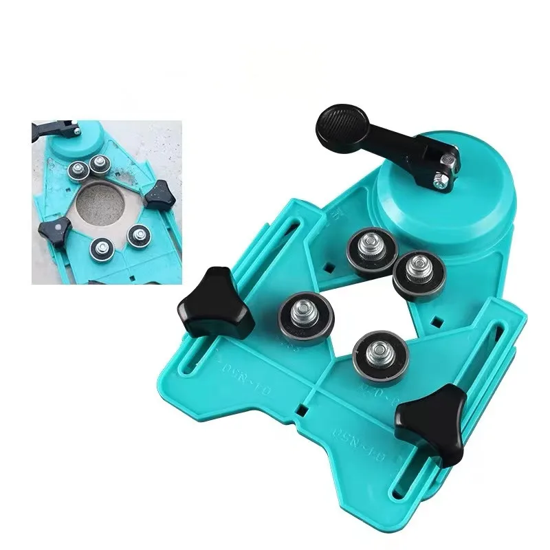 Ceramic Tile Glass Locator Diamond Opening Positioning Guide Drill Bit Guide Hole Clamping Range Construction Tools Drill Guide ceramic glass tile locator diamond opening positioning guide drill bit guide hole clamping range construction tools drill guide