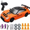 2.4G High speed Drift Rc Car 4WD Toy Remote Control AE86 Model GTR Vehicle Car RC Racing Cars Toy for Children Christmas Gifts 6