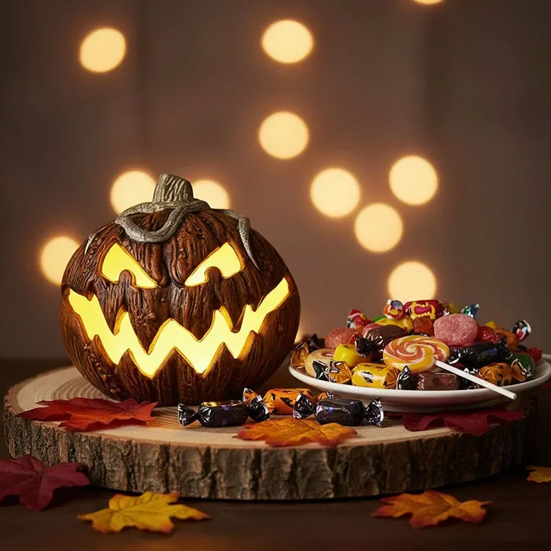 Scary Pumpkin Head Decoration 5