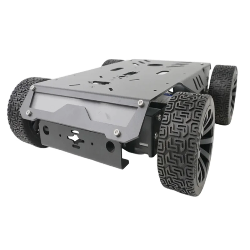 15Kg di Carico RC Serbatoio Ruota di Gomma Robot Auto Telaio In Metallo Per Arduino Robot Kit FAI DA TE con Motore Ps2 Maniglia Auto Robot Programmabile