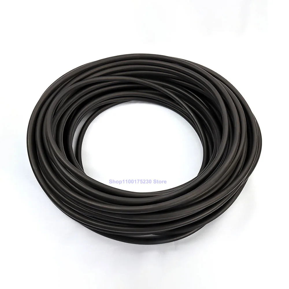 Tubo Carburante Diesel - Gomma Nero, &Oslash;25x33 Mm, 1 Metro