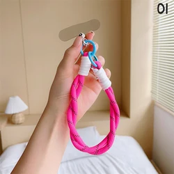 Elegant Phone Charm Wrist Strap Keychain with Exquisite Bracelet Design (Style 1)