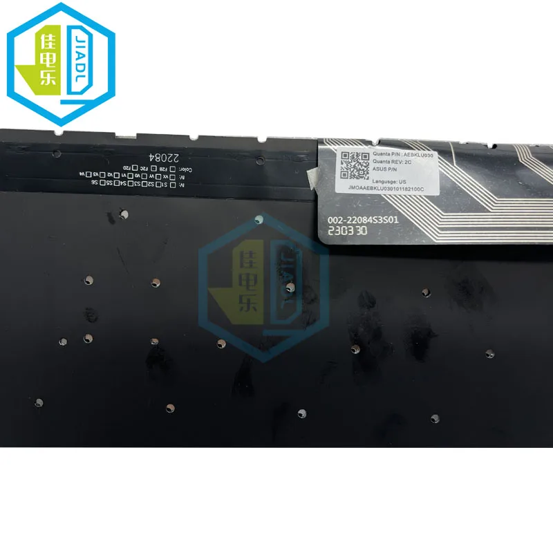 Teclado Retroiluminado Rgb da Cor do Inglês dos Eua Asus Tuf Gaming F15 Fx507 Fx507zr Fx517zm A15 Fa507 Fa507re Fa507rc Teclados Portáteis - Imagem 5