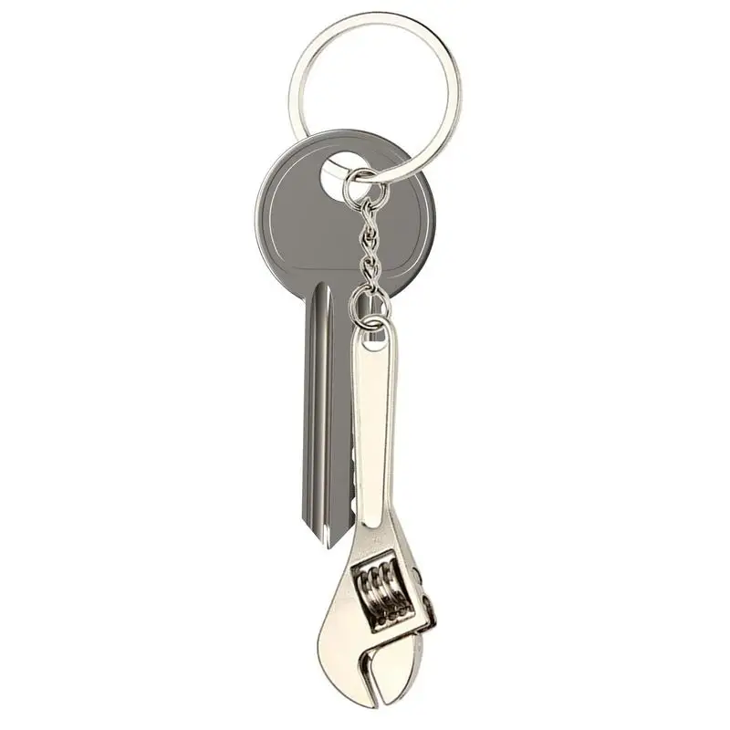 

Adjustable Wrench Keychain Small Wrench Keychains For Car Portable Key Buckle Spanner Stylish Universal Spanners For Bicycle