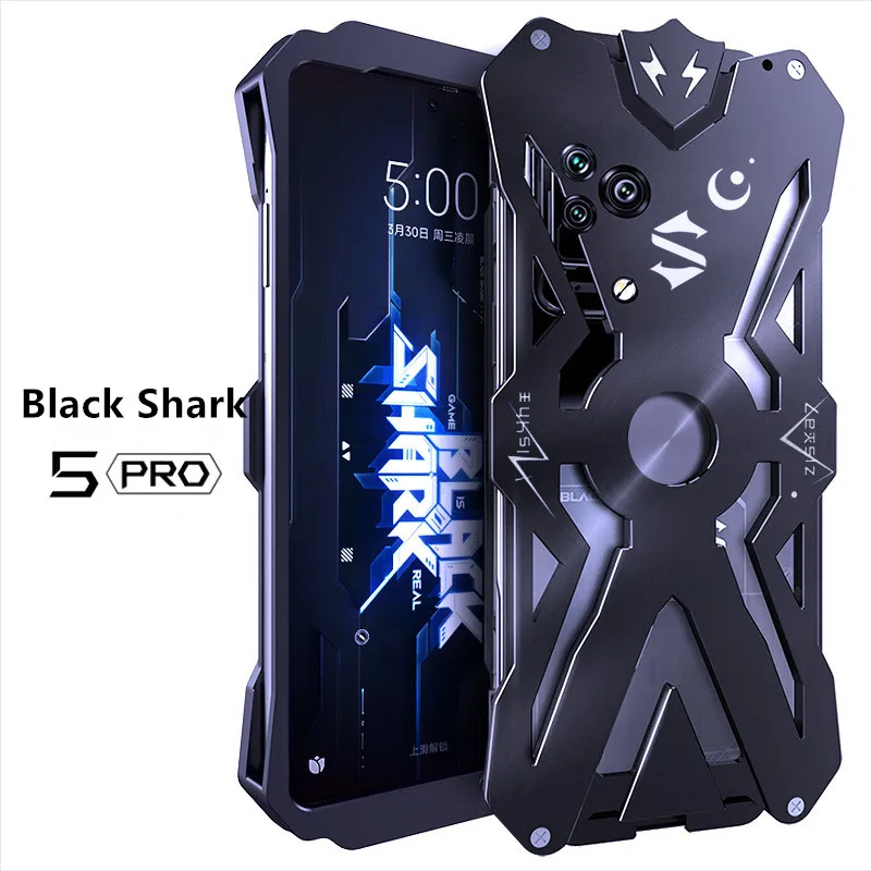 

Hot Metal Steel MachineryBlack Shark 5 Pro Aviation Strong For Xiaomi Black Shark 5 Pro Back CASE Cover