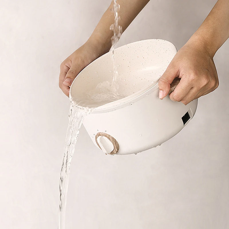 다기능 미니 쿠커 전기 요리 끓는 냄비 전기 열 팬 기숙사 가구 1-2 명 전기 밥솥