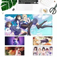30x80cm Saekano How to Raise a Boring Girlfriend Gaming Mouse Pad Laptop PC Computer Mause Pad Desk Mat For Big Gaming Mouse Mat