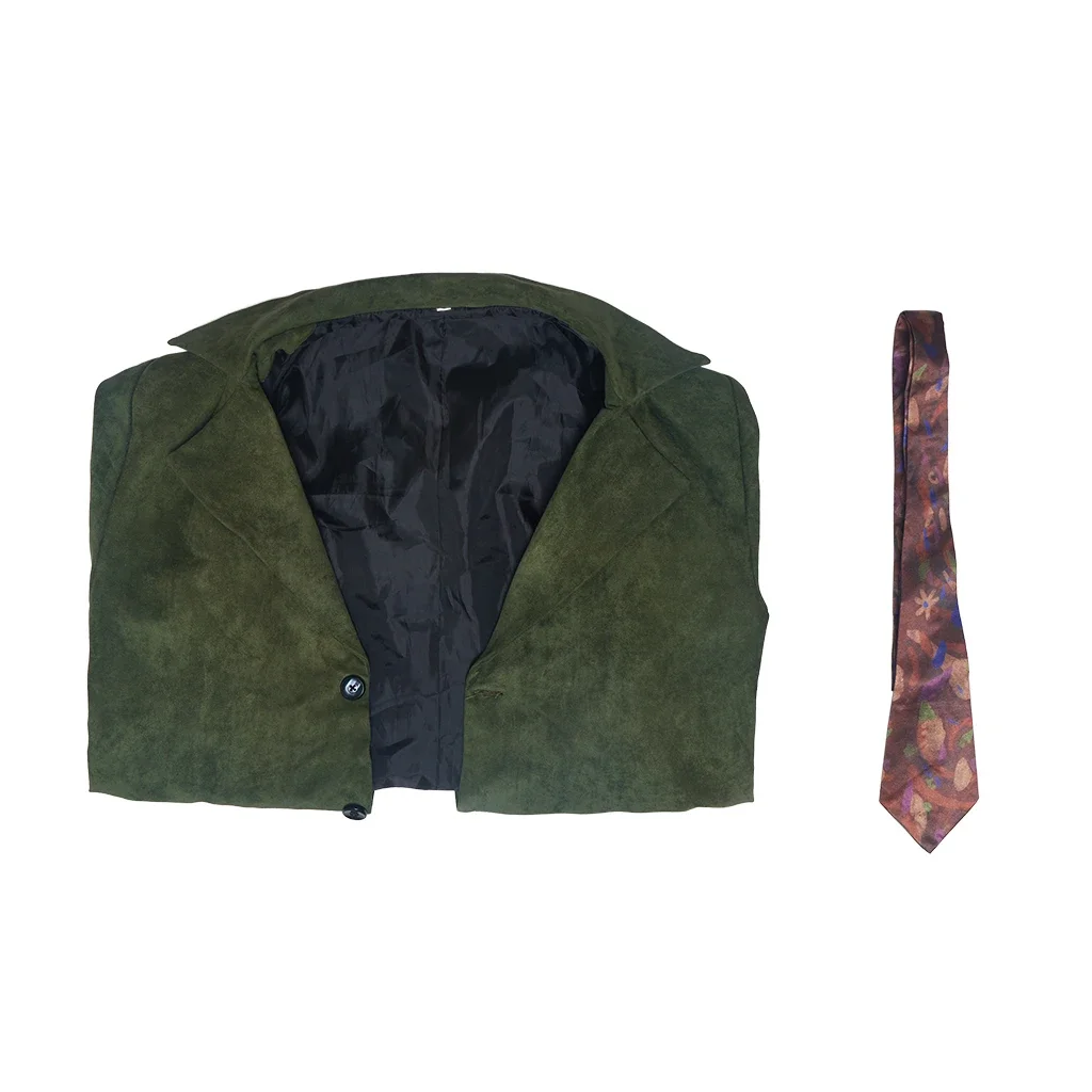 Disco Elysium Harrier Harry Du Bois Detective Jacket Cosplay Costume for Men (Unofficial)