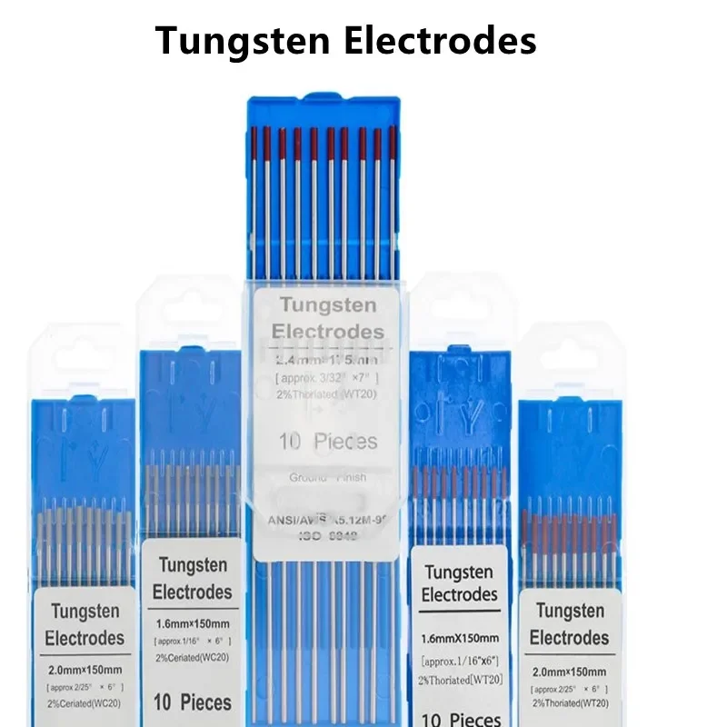 Tungsten Electrodes 10 Pcs 150mm for TIG Welding Rods
