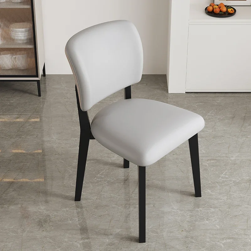 

Modern Office White Dining Chairs Wedding Nordic Kitchen Mobile Dining Chairs Metal Bedroom Sillas Nordicas Kitchen Furniture