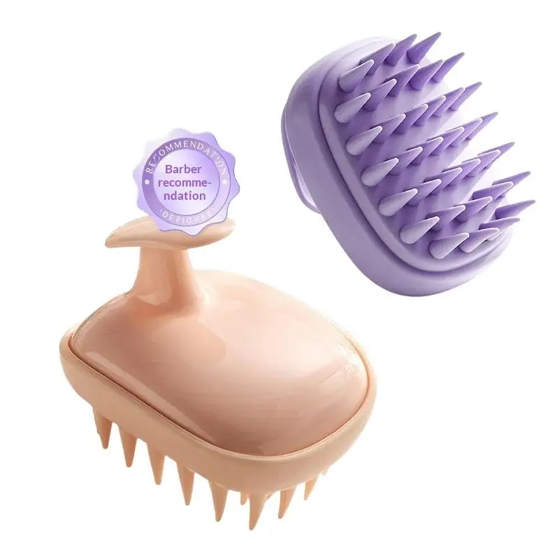 Spazzola per Cuoio Capelluto in ABS con Setole Morbide Doppie, Massaggiatore per Pulizia Profonda del Cuoio Capelluto, Strumento per Cura Quotidiana e Lavaggio dei Capelli - immagine 6