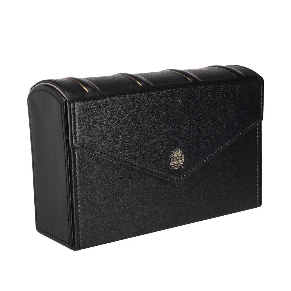 

Coins Gifts Case Organizer PMG Graded Banknotes Currency Holder Folder PU Leather Collection Box Paper Money Protective Storage