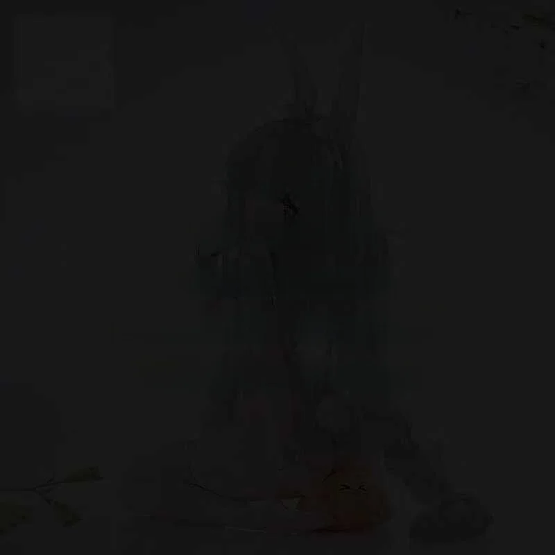 Cute Lazy White Rabbit Anime Figurine Car Decoration Adorable Collectible Toy Gift Static /6 Sc in Sto for Adults