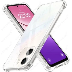 Transparent Soft Silicone Shockproof Back Cover with Airbags for Oppo A5 Pro 5G (Transparent)