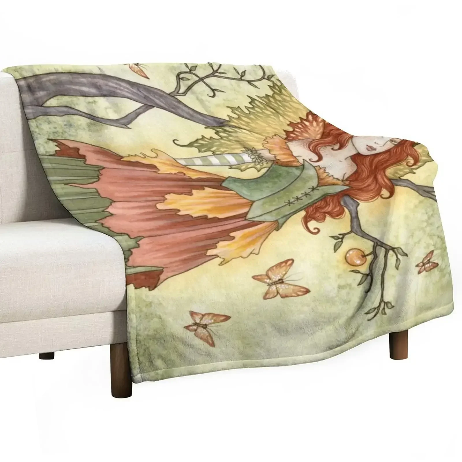 

Golden Apple Throw Blanket Sofas Hair Hairys Blankets