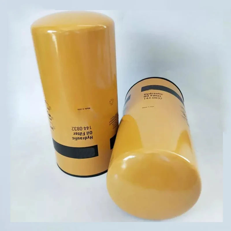 144-0832 high quality hydraulic transmission filter 1440832 excavator hydraulic oil filter