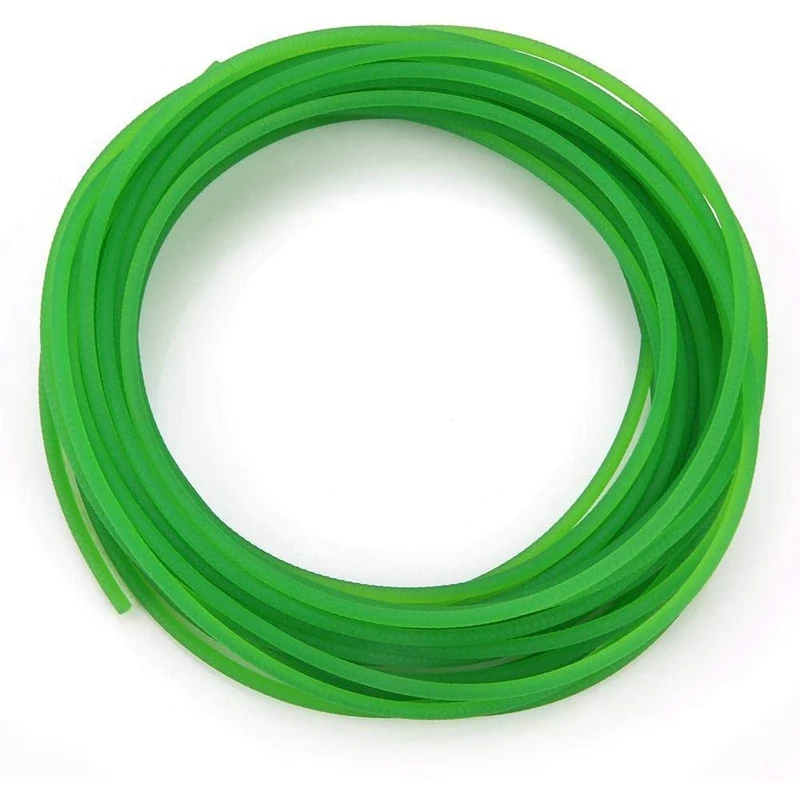 3Mm10m High-Performance Urethane Round Belting Green Rough Surface PU Polyurethane Round Belt For Drive Transmission