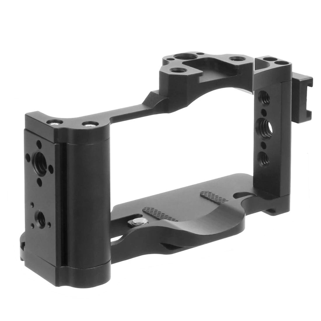 ZV1 Kamerakäfig Rig Stabilisator für Sony ZV1 SLR Kamera Kaltschuh 1/4 3/8 Arri Halterung für Mikrofon LED-Lichtverlängerungshalter Vlog-Käfig – Detail 15