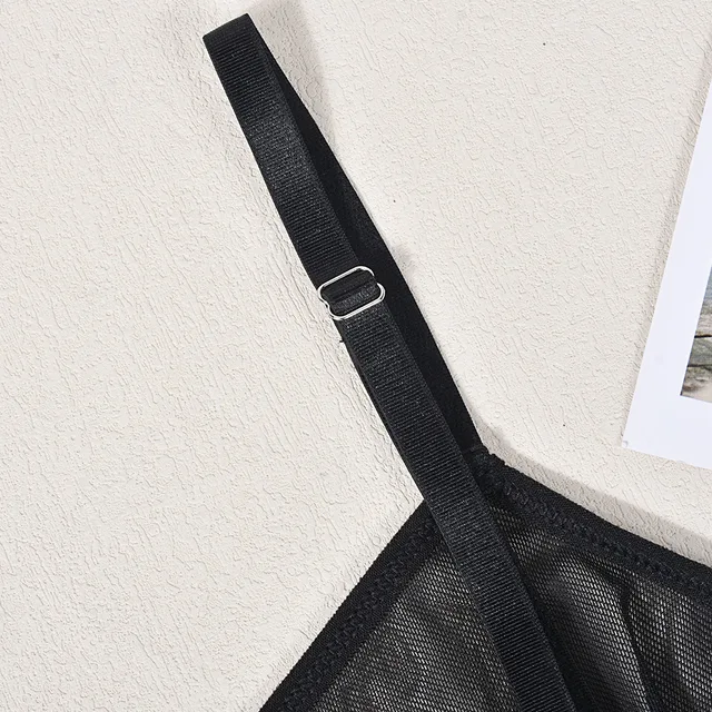 pureloli sissy Ellolace Lace Bodysuit Sheer Mesh One Piece Bright Body Women Solid Sexy  Top Crotchless Sissy Naked Tight Fitting Teddy Lingerie - AliExpress