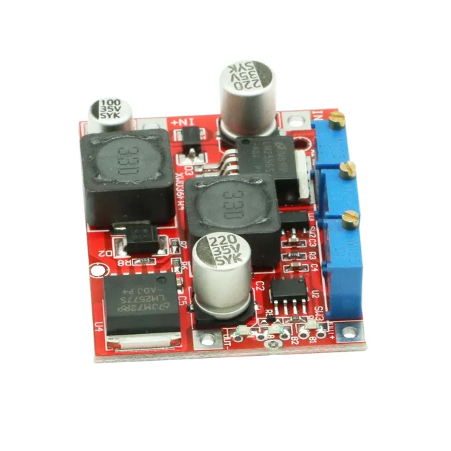 Buck Boost Converter 4-35V to 1.25-25V with LM2596S,XL6019E1 2