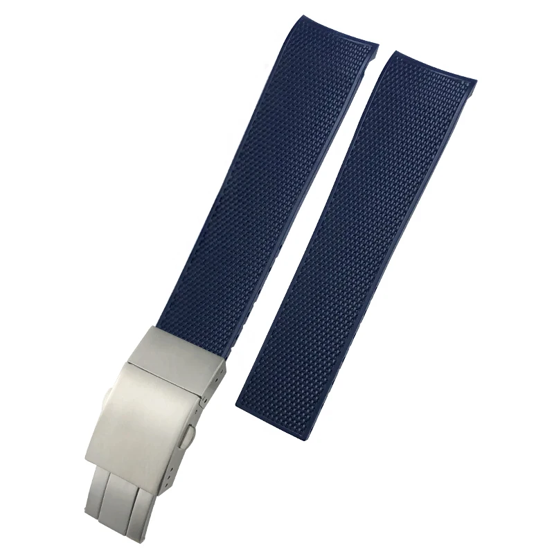 Rubber Watchband 19mm 20mm 21mm High quality Silicone Strap for