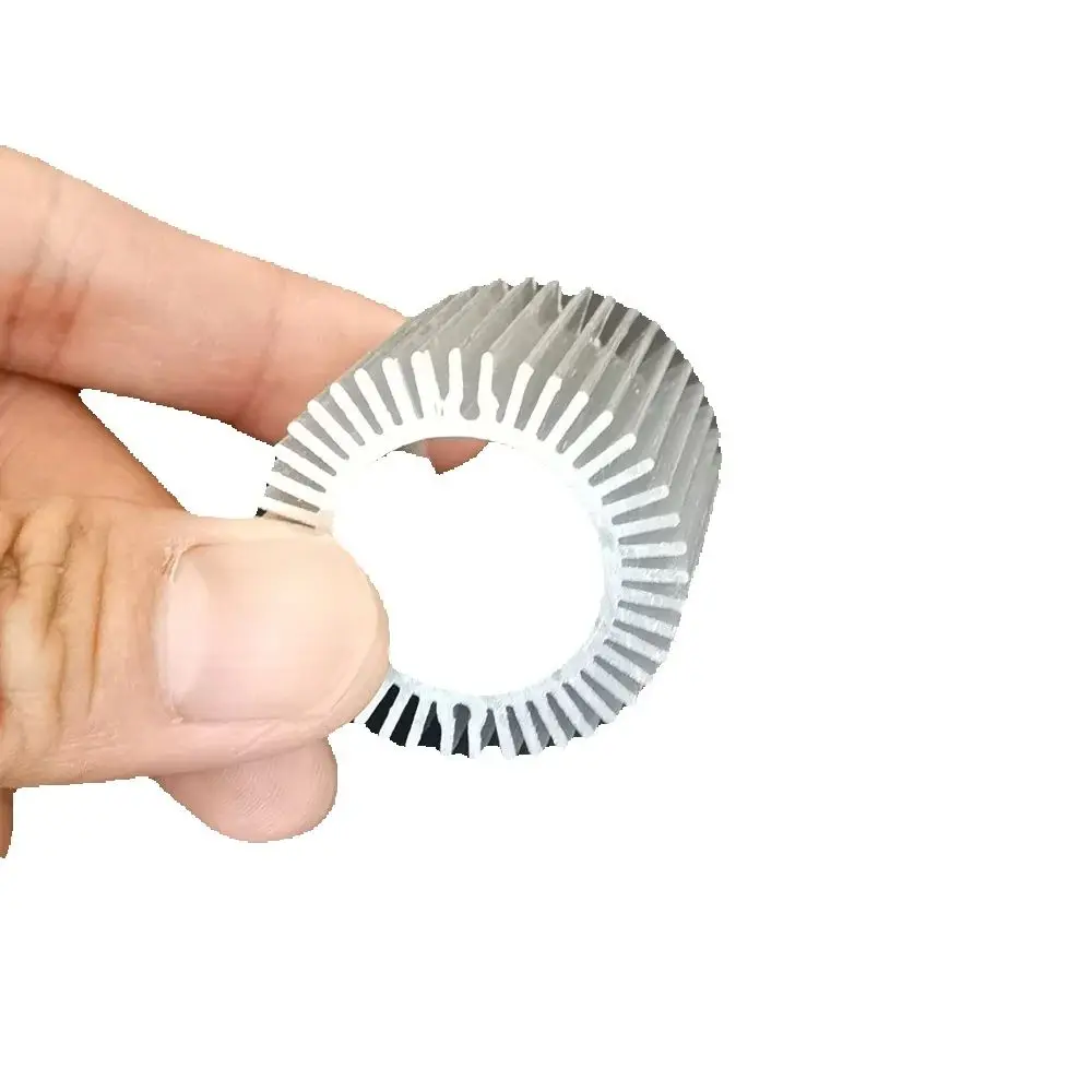 32X27MM LED Heatsink Aluminum Base Radiator For 1W 3W 5W High Power LED Cooler Sunflower UFO Round PCB Radiator Lamp DIY