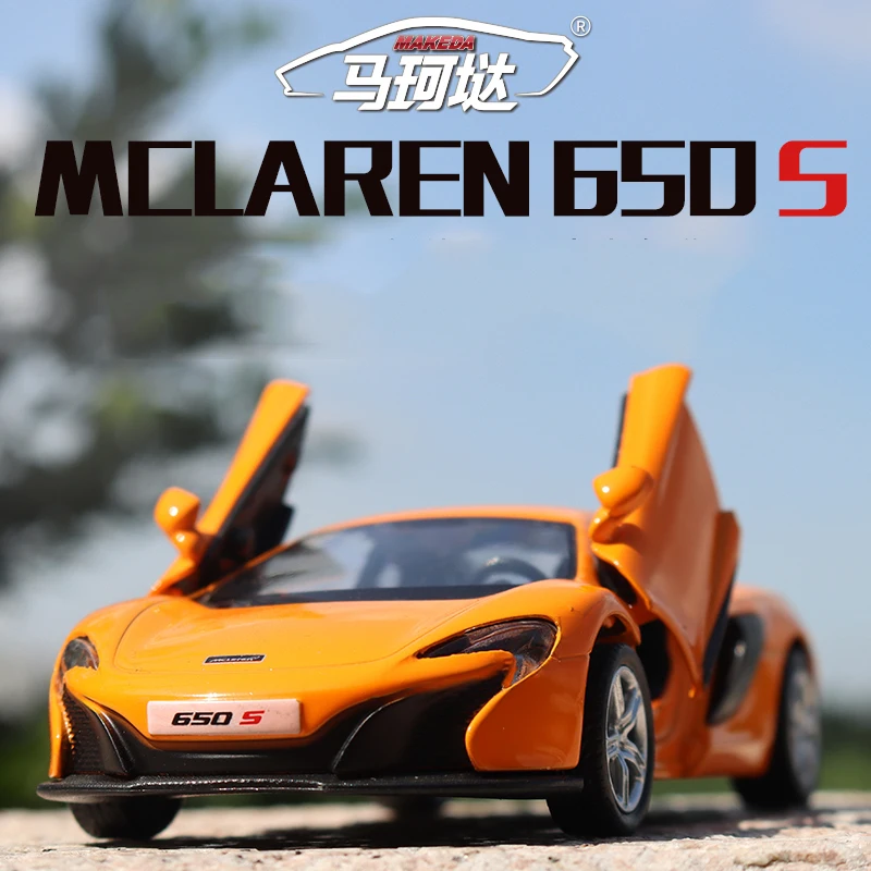 

Модель автомобиля Макларен 650s из сплава, 1:36