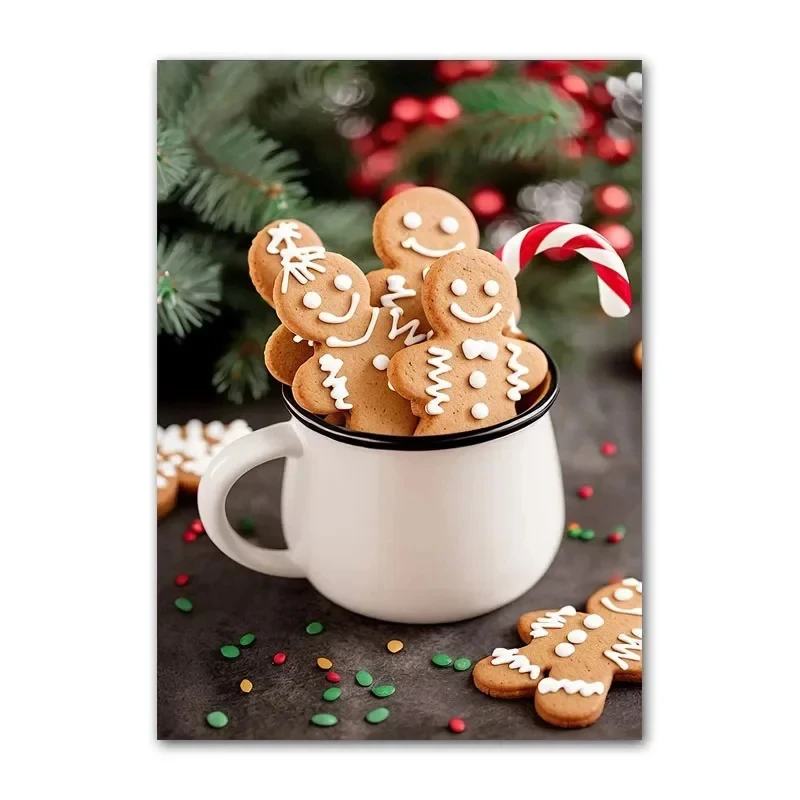 Canvas Painting Christmas Holiday Decorations 6