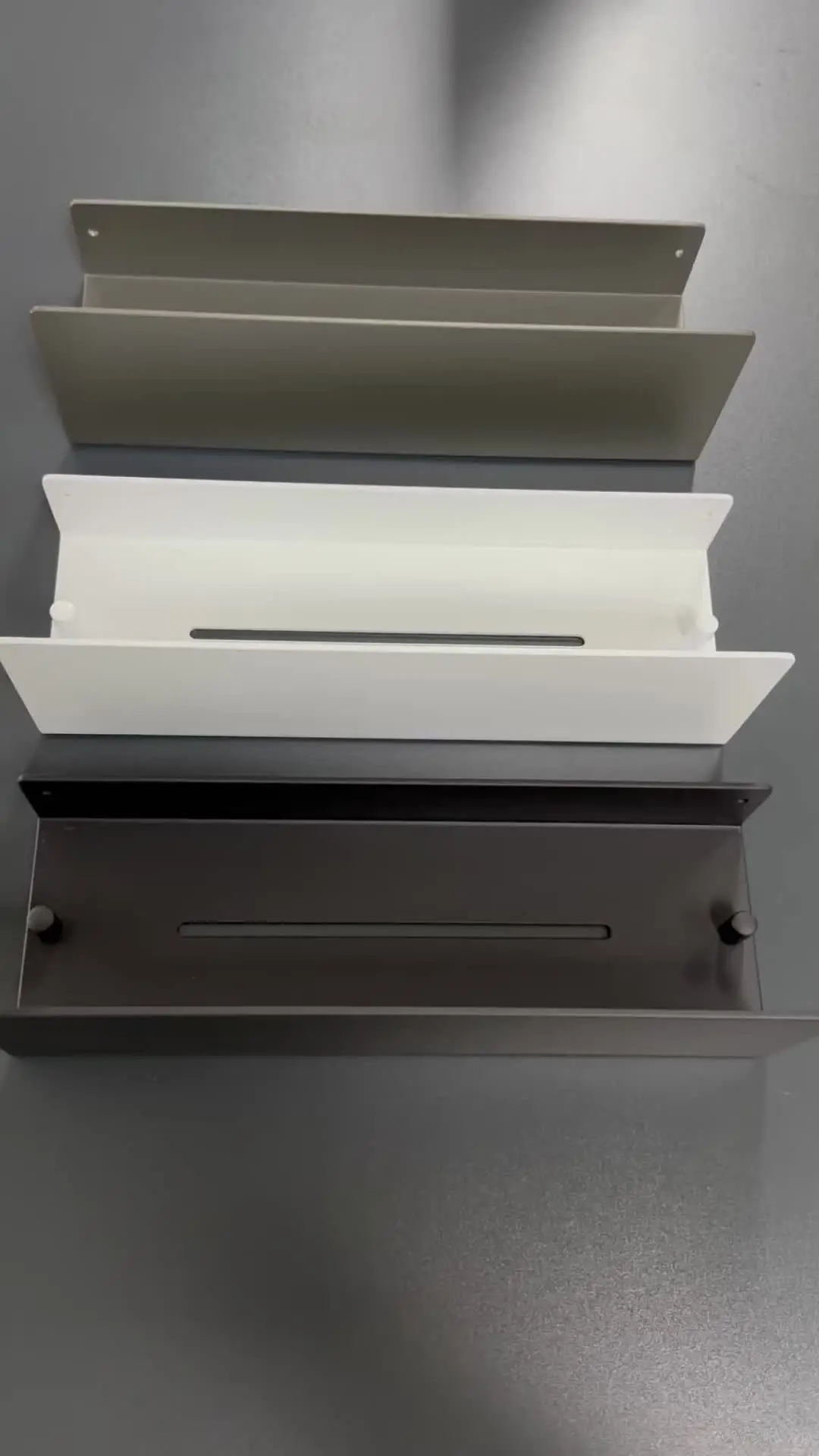 Badkamer plank met haak, wandgemonteerde douche organizer houder, aluminium opbergrek badkamer rekken (kleur: zwart 50 cm