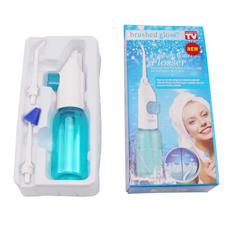 2022 New Dental Water Jet Portable Oral Irrigator For Teeth Manual
