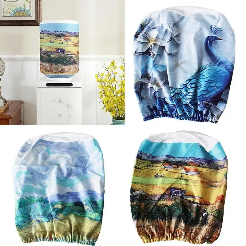 Printing Water Dispenser Cover Bucket Cover Dust Home Decor