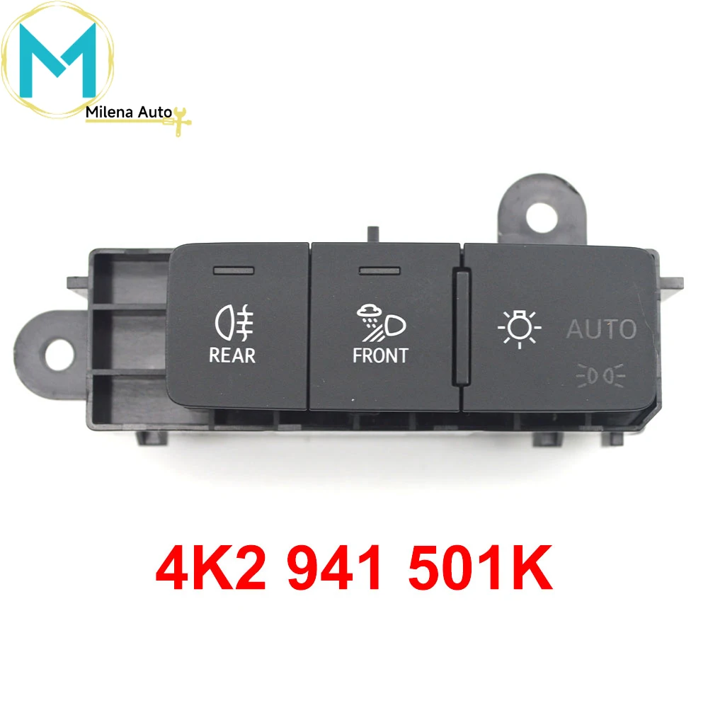 

ForAudi Q3 A3 S3 Q4 e-tron Headlight Switch Button 4K2 941 501K 4K2941501K