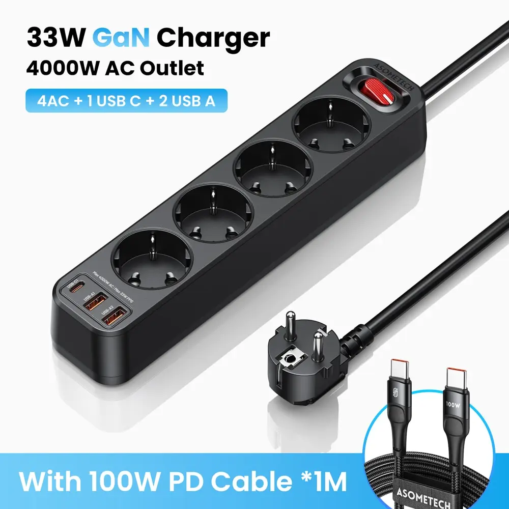 Black With Cable
